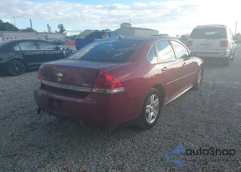 2011 Chevrolet Impala Lt из США, поврежденный, VIN 2G1WB5EK3B1202634
